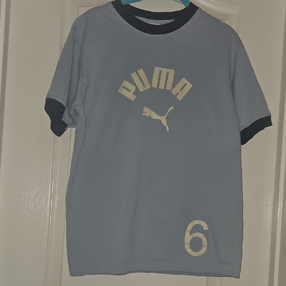 Puma Ladies Blue T-Shirt